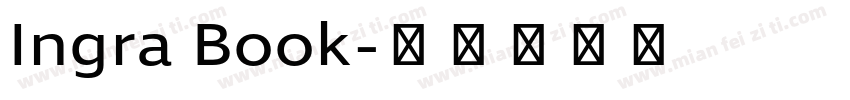 Ingra Book字体转换
